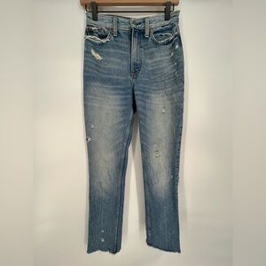 Abercrombie‎ & Fitch A&F Mom jean Medium Wash Size 24/00
